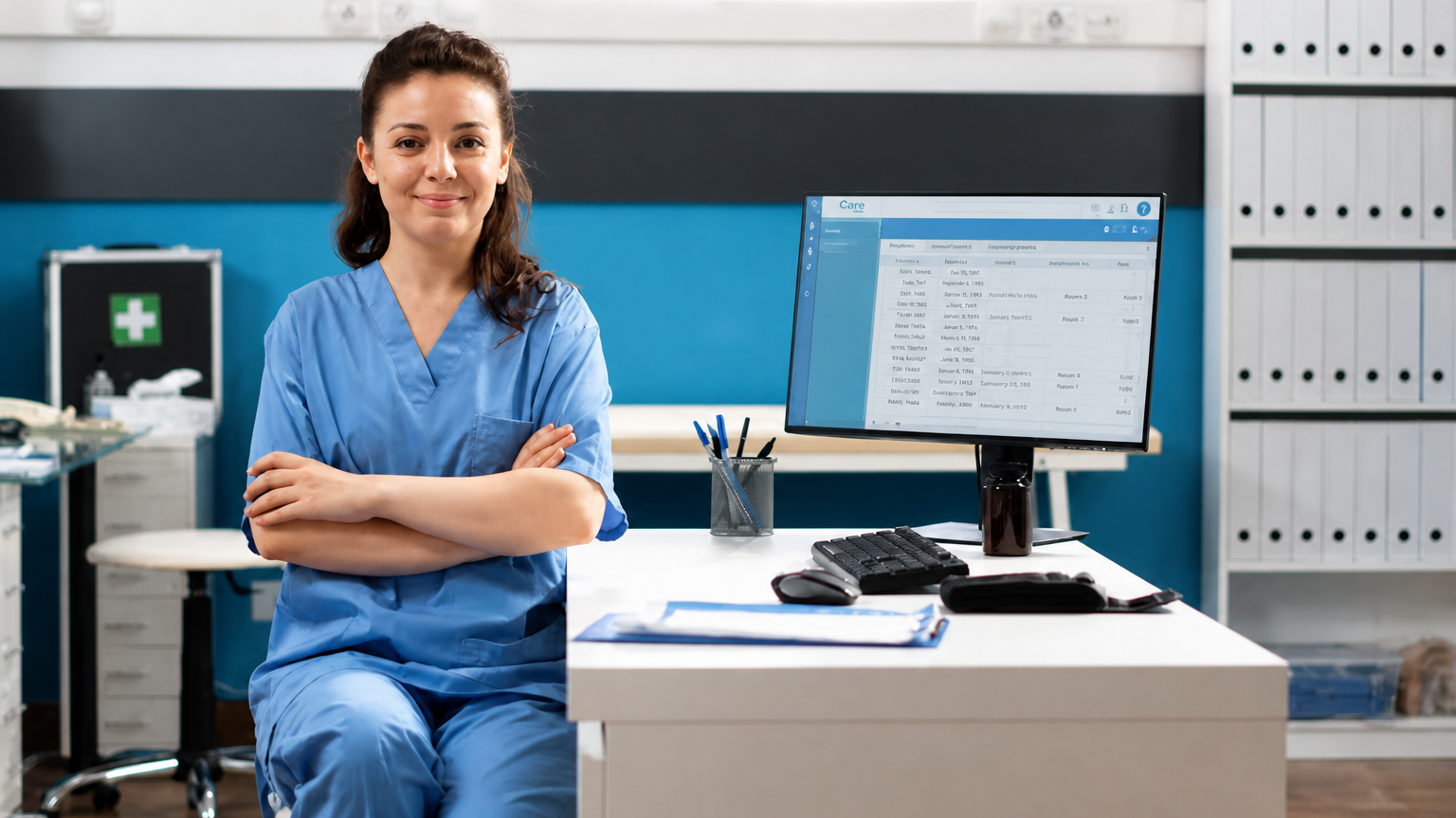 Healthcare provider offering ongoing support